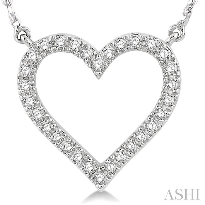 Heart Shape Diamond Pendant-3