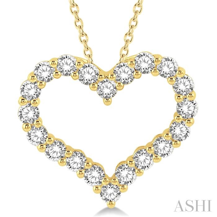 Heart Shape Diamond Fashion Pendant