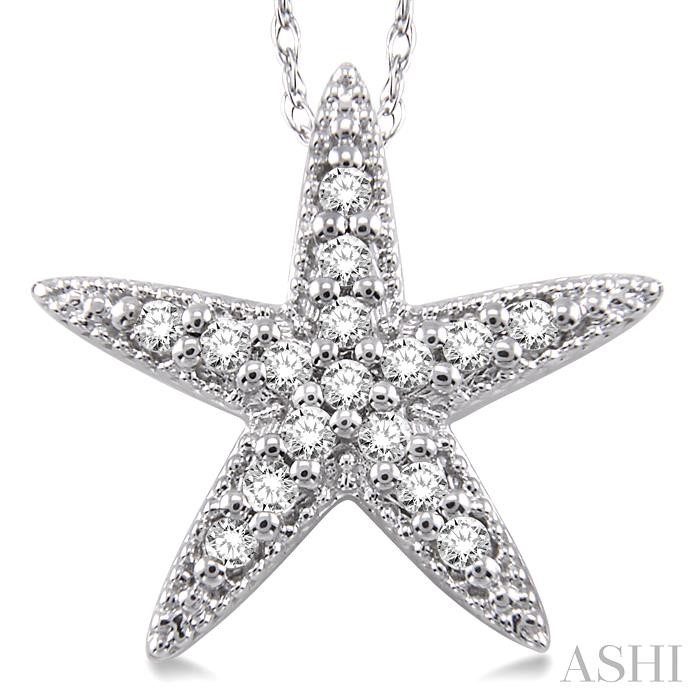 Sea Star Diamond Fashion Pendant-3