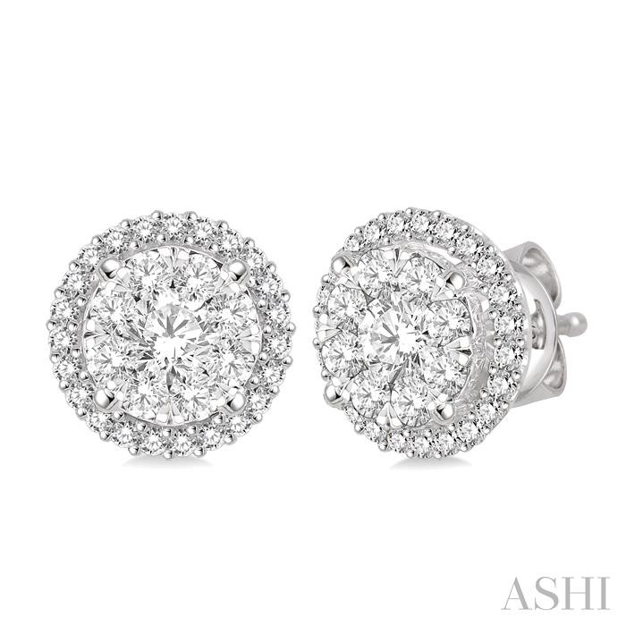 HALO LOVEBRIGHT ESSENTIAL DIAMOND EARRINGS