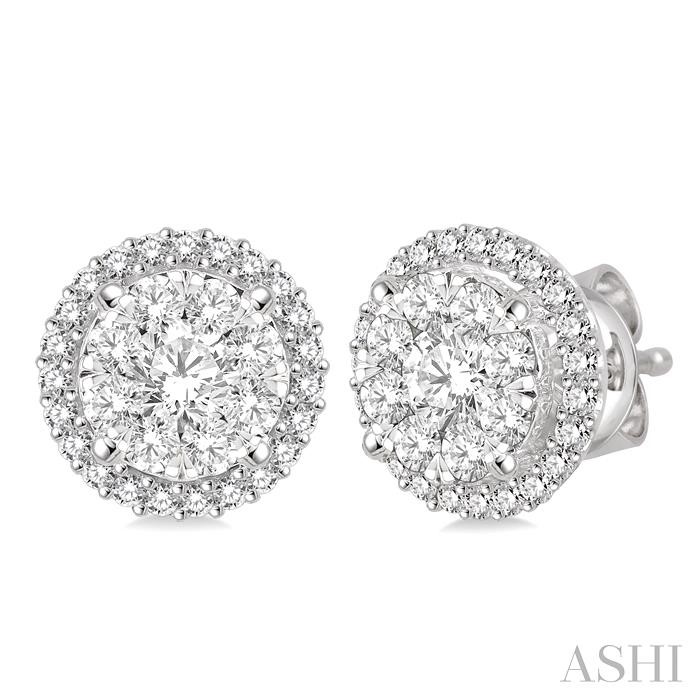 HALO LOVEBRIGHT ESSENTIAL DIAMOND EARRINGS