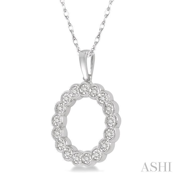 Circle Diamond Fashion Pendant-2
