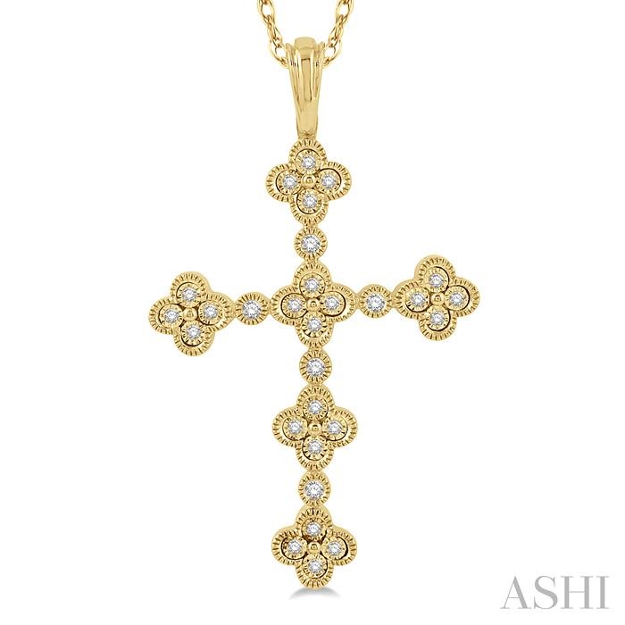 Cross Diamond Fashion Pendant-3