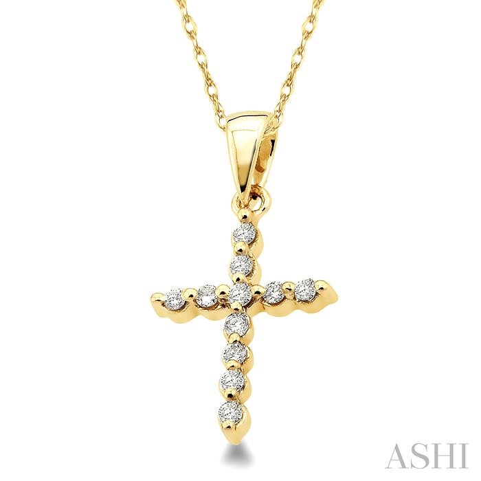 Cross Petite Diamond Fashion Pendant-2