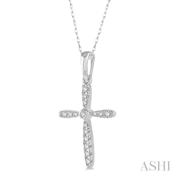 Cross Petite Diamond Fashion Pendant-2