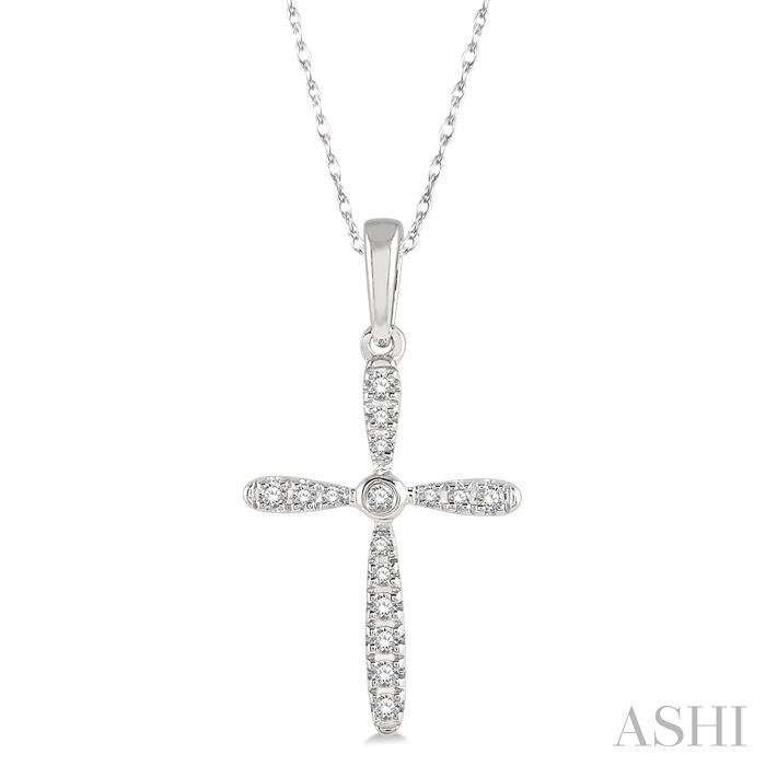 CROSS PETITE DIAMOND PENDANT