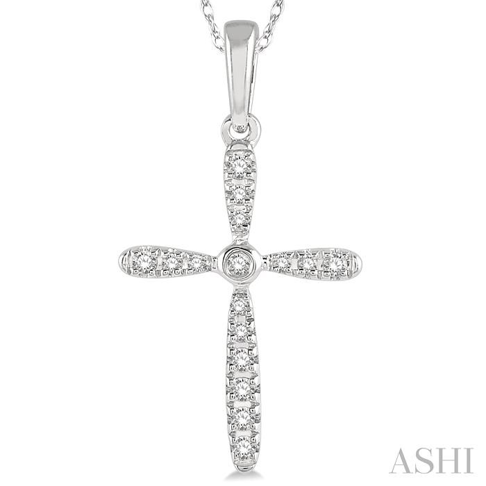 Cross Petite Diamond Fashion Pendant-3