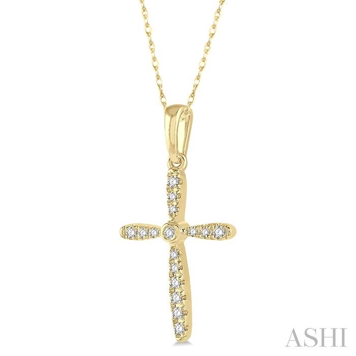 Cross Petite Diamond Fashion Pendant-2
