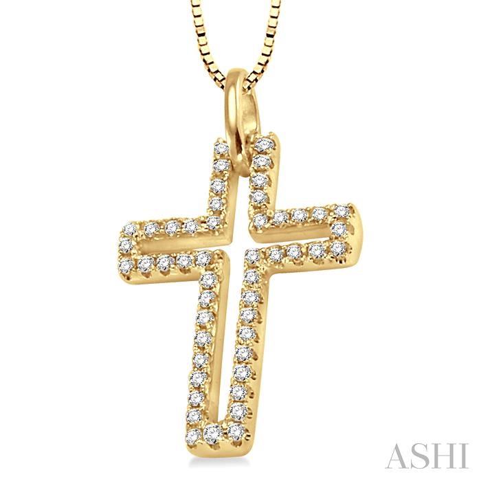 Cross Diamond Fashion Pendant-2