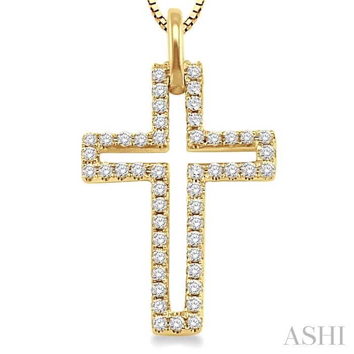 Cross Diamond Fashion Pendant-3