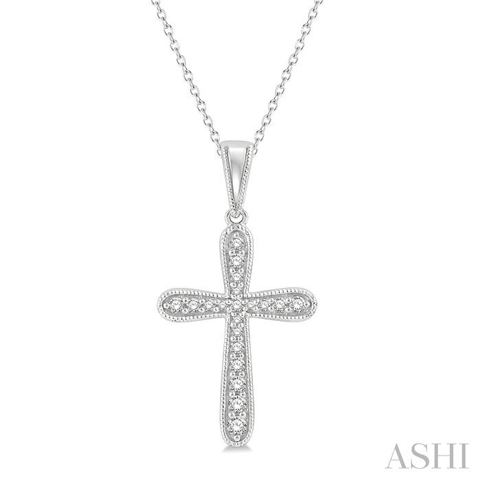 CROSS DIAMOND FASHION PENDANT