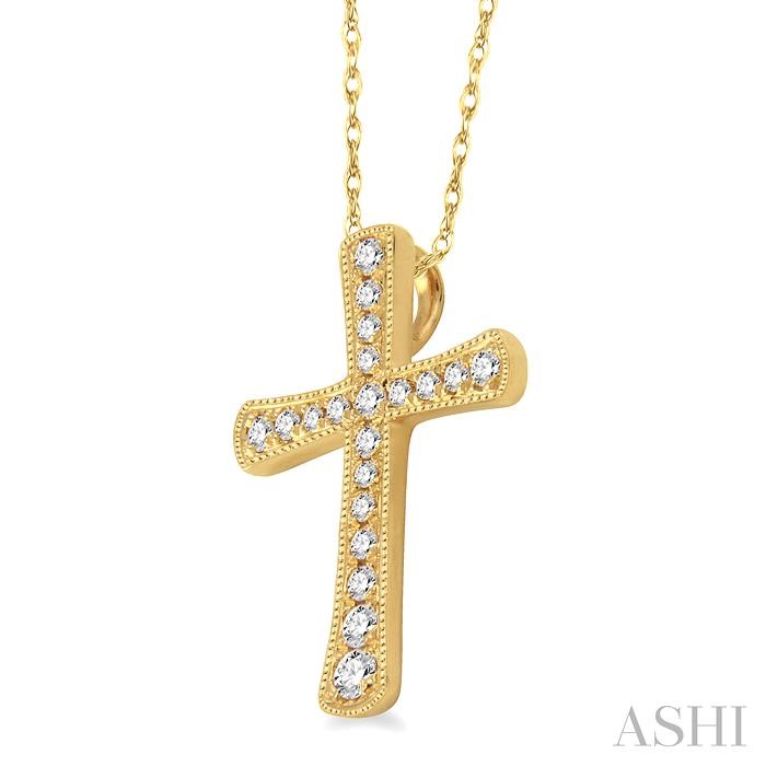 Cross Diamond Fashion Pendant-2