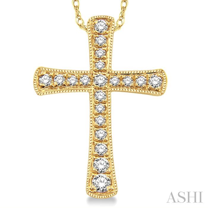 Cross Diamond Fashion Pendant-3