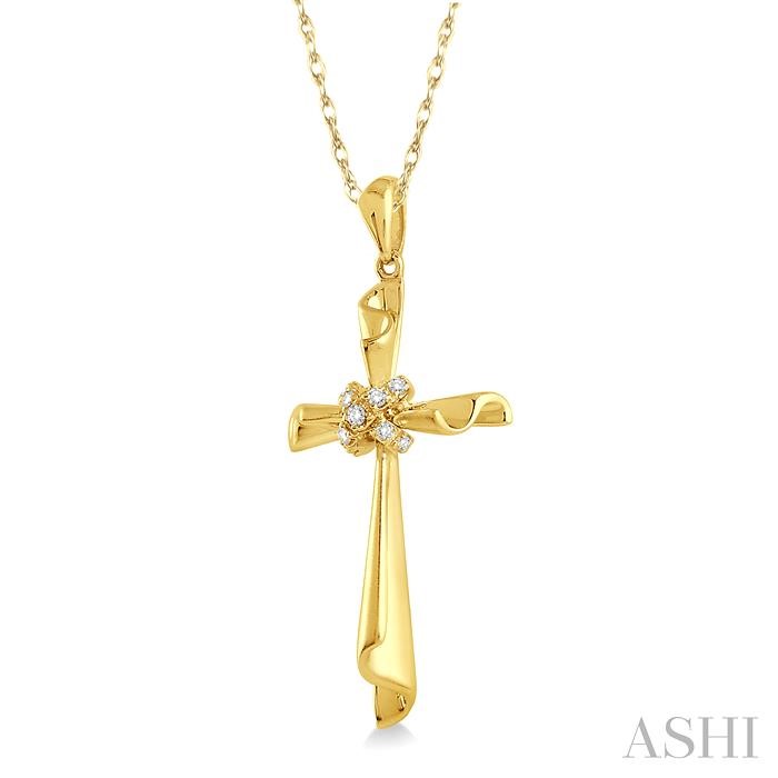 Cross Diamond Fashion Pendant-2