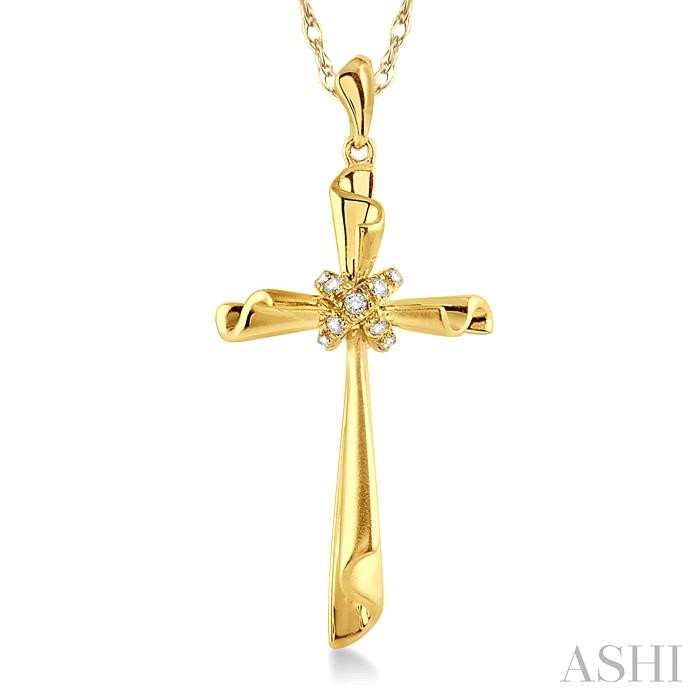 Cross Diamond Fashion Pendant-3