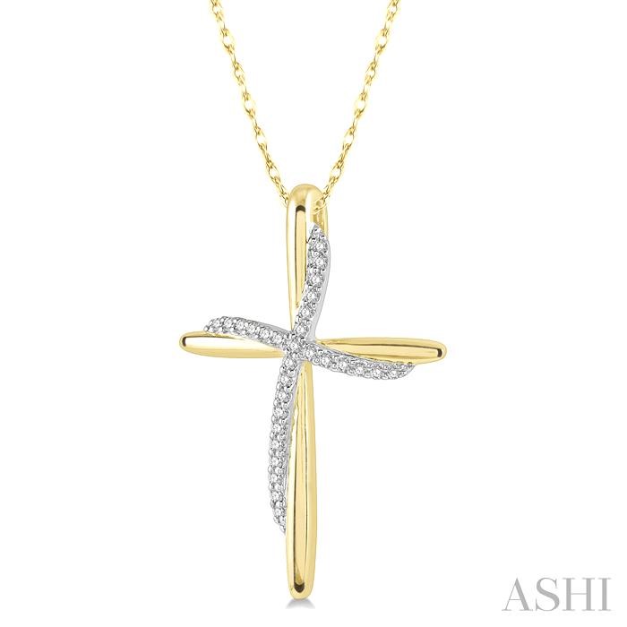 Cross Diamond Fashion Pendant-2