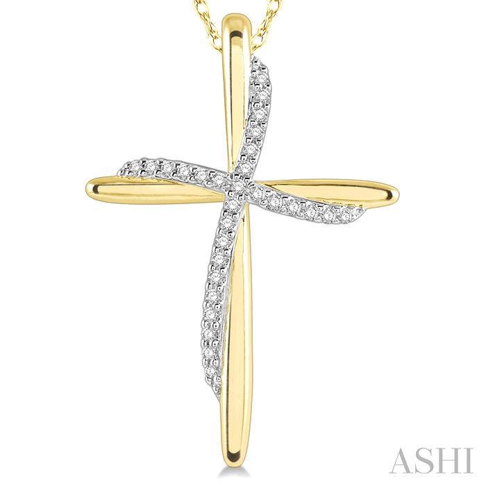 Cross Diamond Fashion Pendant-3