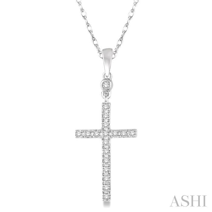 CROSS DIAMOND PENDANT