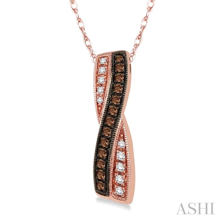 Champagne Diamond Fashion Pendant-2
