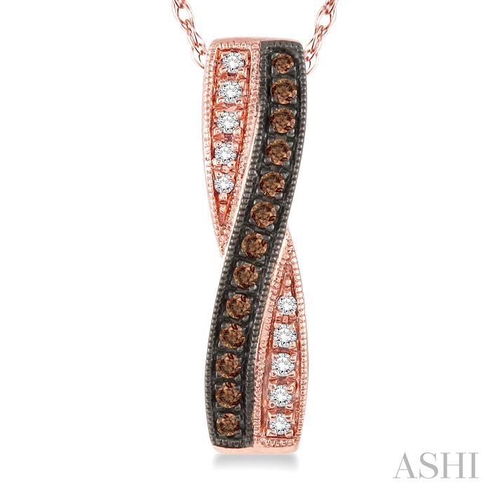Champagne Diamond Fashion Pendant-3
