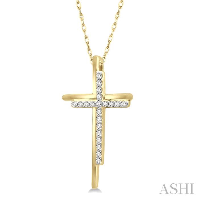 Cross Diamond Fashion Pendant-2