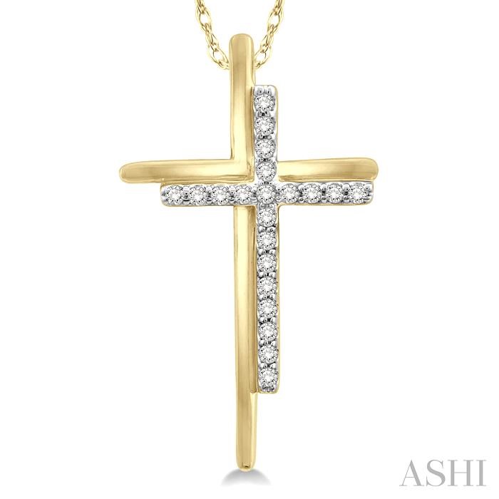 Cross Diamond Fashion Pendant-3