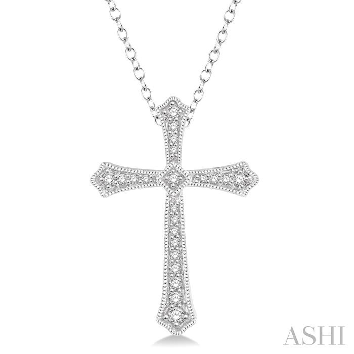 CROSS DIAMOND FASHION PENDANT