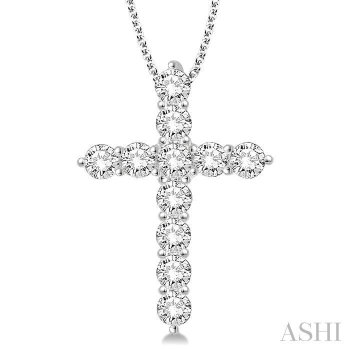 CROSS DIAMOND PENDANT