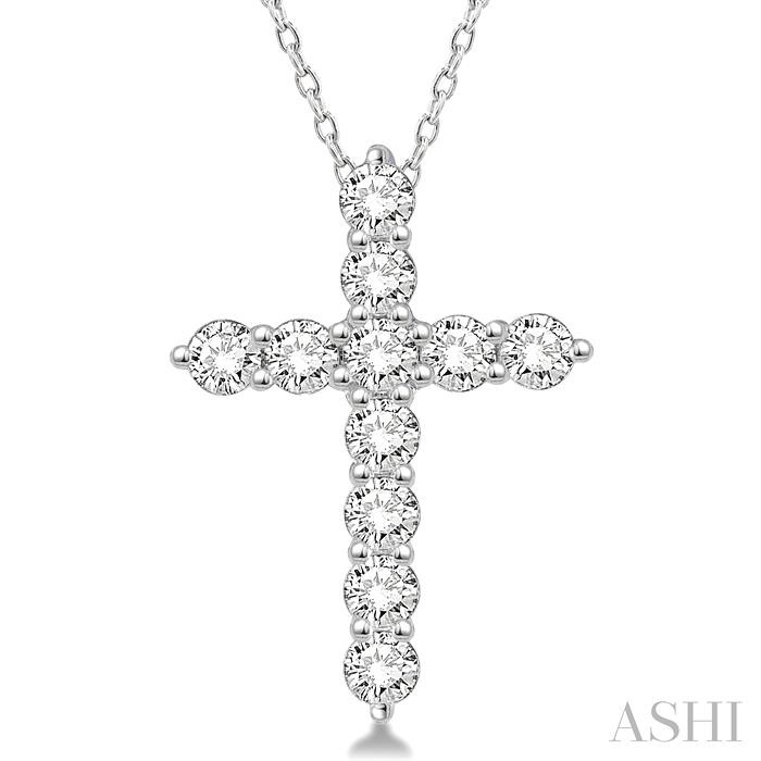 Cross Diamond Fashion Pendant-3