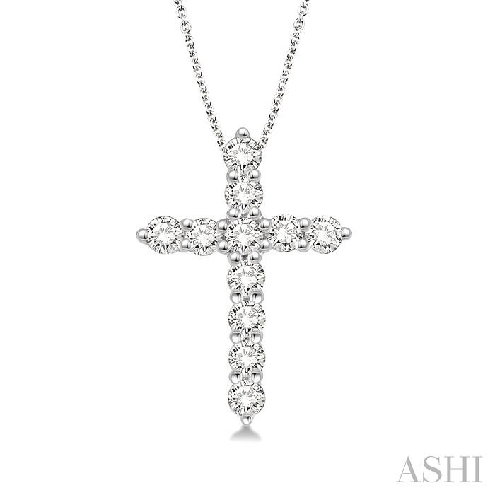 CROSS DIAMOND PENDANT