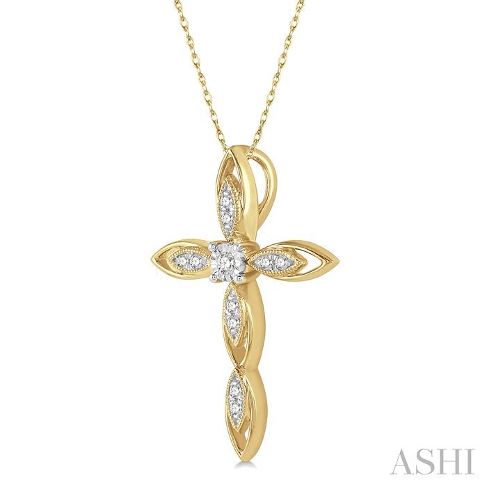 Cross Diamond Fashion Pendant-2