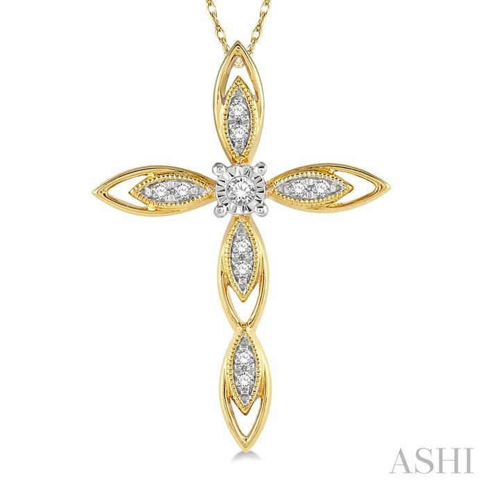 Cross Diamond Fashion Pendant-3
