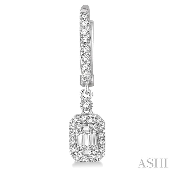Halo Fusion Diamond Earrings-2