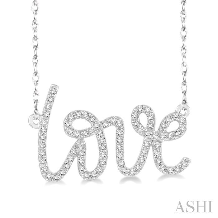 LOVE DIAMOND FASHION PENDANT