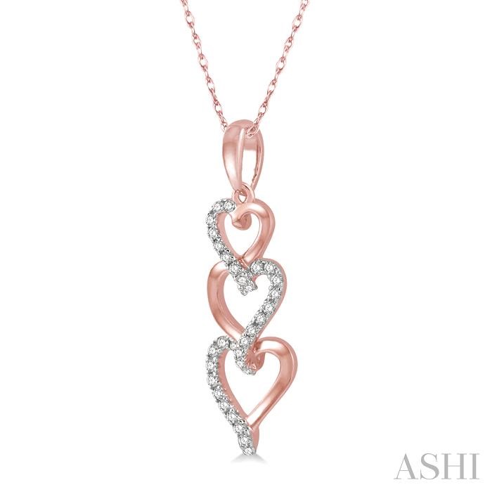 Heart Shape Diamond Pendant-2