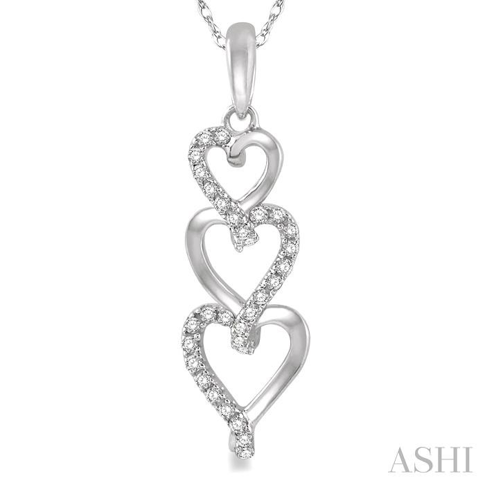 Heart Shape Diamond Pendant-3