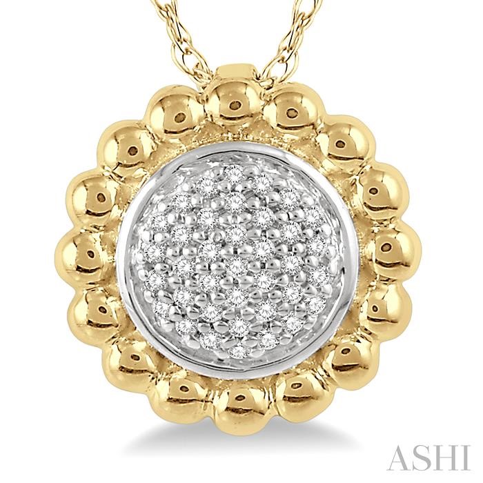 Bead Round Shape Diamond Fashion Pendant-3
