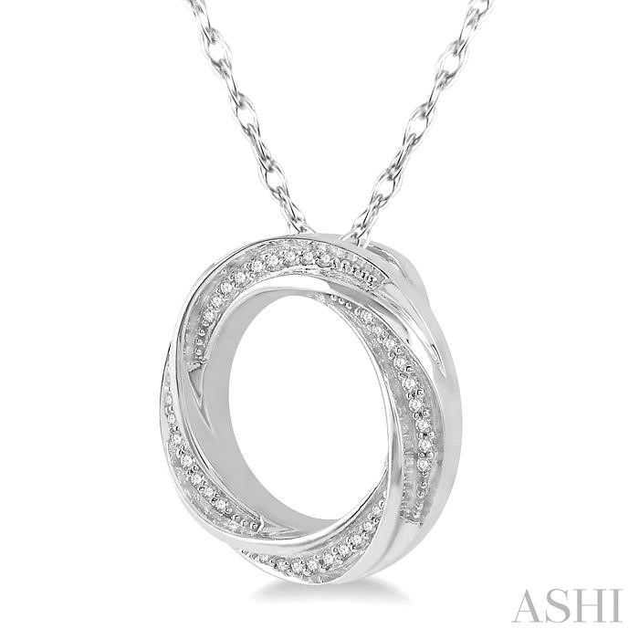 Circle Diamond Fashion Pendant-2