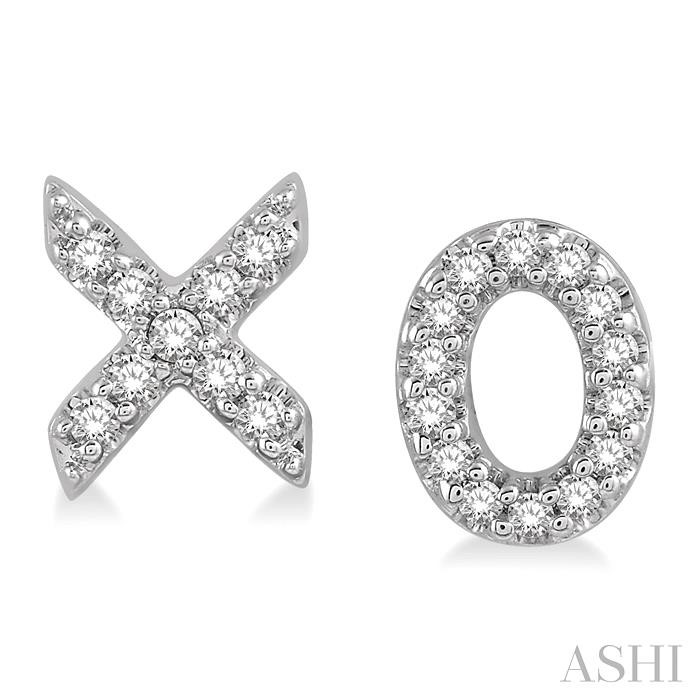 X & O Petite Diamond Fashion Earrings-2