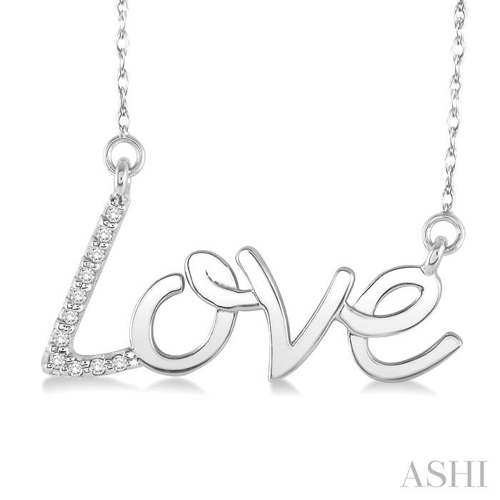 LOVE DIAMOND FASHION PENDANT