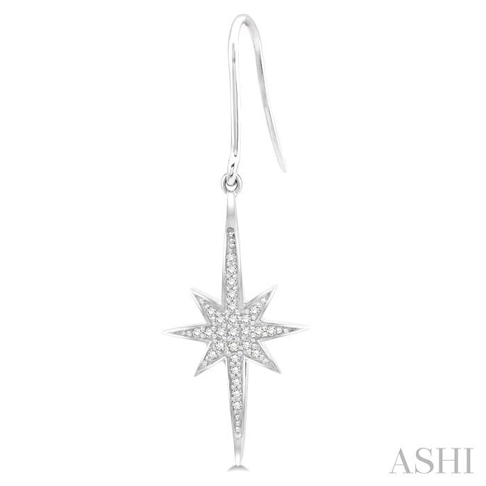 Star Diamond Fashion Earrings-3