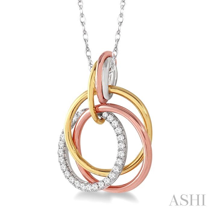 Circle Diamond Fashion Pendant-2