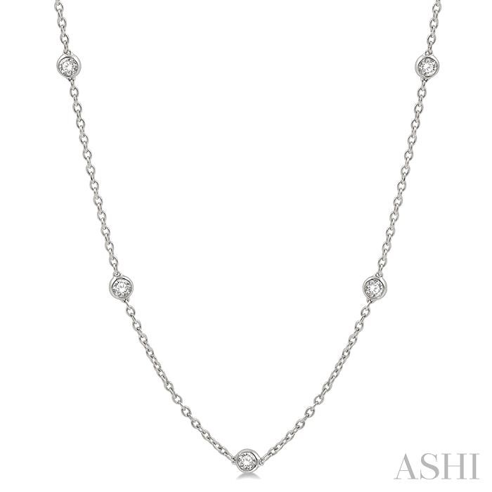 DIAMOND STATION NECKLACE