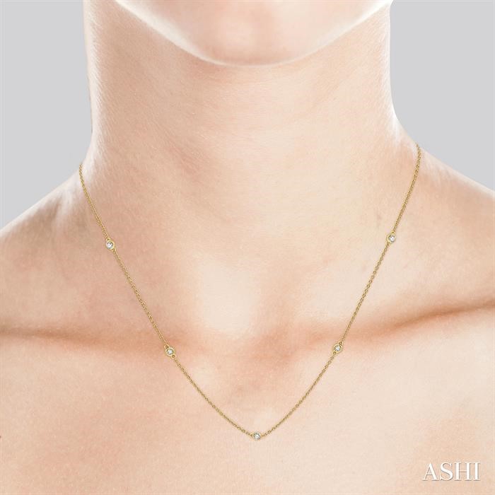 Diamond Station Necklace-4