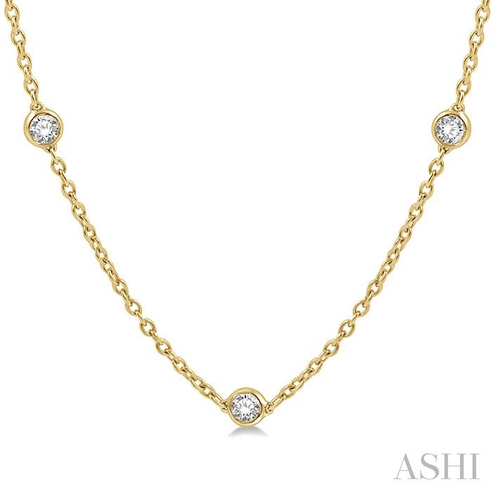 Diamond Station Necklace-3