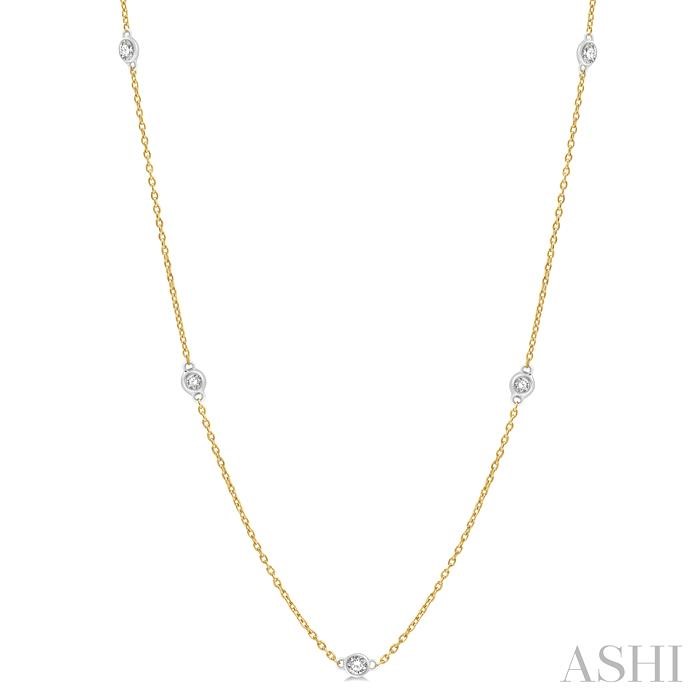 DIAMOND STATION NECKLACE