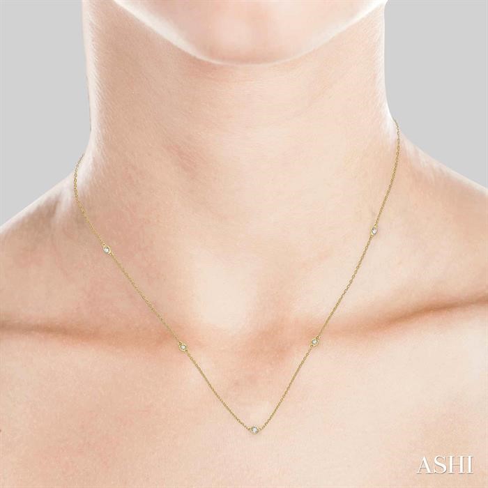 Diamond Station Necklace-4