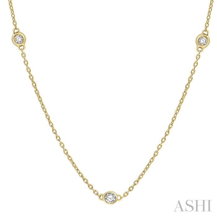 Diamond Station Necklace-3