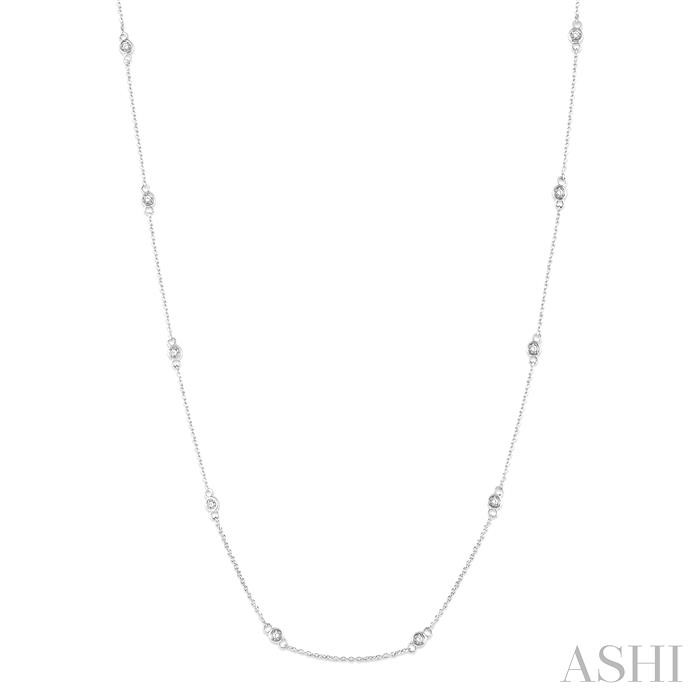 DIAMOND STATION NECKLACE