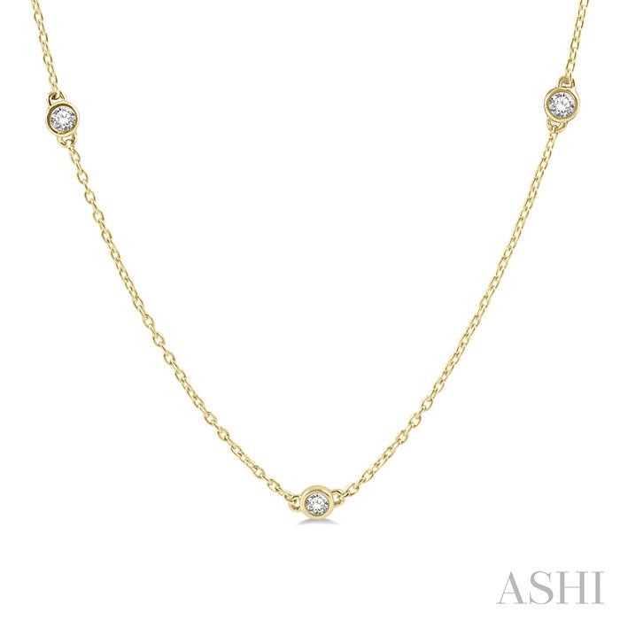 Diamond Station Necklace-3